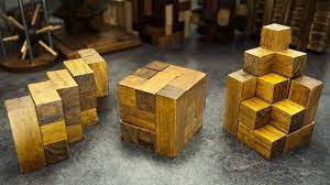 Soma cube (medium) wooden brain teaser puzzle 4. The Soma Cube Hundreds Of Shapes And Solutions Youtube