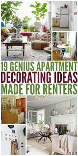 When it comes to decorating, few people think to look up. 19 Genius Apartment Decorating Ideas Made For Renters Diy Home Decor For Apartments Renting Renters Decorating Diy Apartment Decor