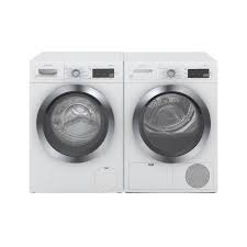 These stackable washer and dryer sets are also known as laundry centers. Shop Bosch 800 Series Compact Front Load Washer Electric Dryer Set At Lowes Com