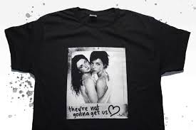 T.a.t.u. Polaroid Theyre Not Gonna Get Us Lyric Lena Katina Julia Volkova  Europop Electronic LGBTQ Pride EDM Band Shirt - Etsy Ireland