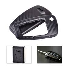 Dwcx Car Carbon Fiber Texture 3 Buttons Remote Flip Key Cover Case Shell For Audi A1 A3 A4 2000 2011 2012 2013 2014 2015 Key Covers Carbon Fiber Car Key Fob