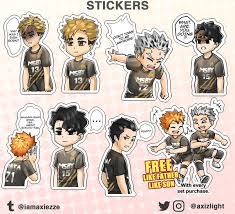 Msby black jackals (#15) outside hitter with no sense. Nikki Commission Open On Twitter Msby Black Jackals Stickers