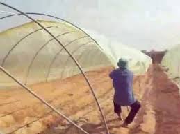 تركيب البلاستيك علي الصوب الصغيرة للمهندس محمد بدر Youtube