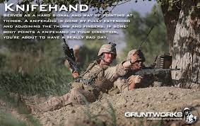 Explanation For The Knife Hand Haha Back Squats Best Answer Usmc