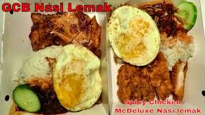 Untuk resepi ayam rendang silarujuk di bahagian ayam. Mcdonald Nasi Lemak Spicy Chicken Chicken Rendang Nasi Lemak Gcb Nasi Lemak Youtube