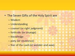 Spiritual gifts are special abilities that god gives his children for the building of their church. Grace And The Gifts Of The Holy Spirit Ppt Video Online Download