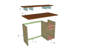 Included in the free desk plan are a tools and materials list, building instructions, color photos, and diagrams. Free Computer Desk Plans Howtospecialist How To Build Step By Step Diy Plans