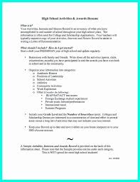 interests on resume