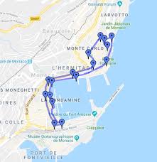 Maps of neighboring countries of monaco. Circuit De Monaco Google My Maps