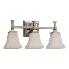 Freshen up your bathroom with new lights! Lowes Bathroom Lighting Brushed Nickel Design For Home