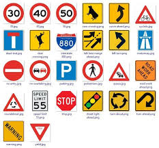 Road Signs With Place Holders Road Signs Road Signage Business Newsletter Templates