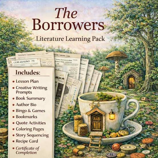 The Borrowers Literature Learning Pack | Class Creations