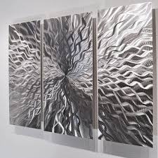 Black And Silver Wall Art Silver Wall Art Panels Metal Aluminum Art Sculpture Large Contemporary Home Decor Cosmic Energy Dv8 Studio Modern Abstract Home Decor In 2020 With Images Silver Wall Art Wall Sculpture Art Metal