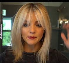 See more ideas about medium hair styles, hair, hair styles. Shorter Bangs Though Hairstyles In 2019 Pinterest Hair Hair Styles And Short Hair Styles S Blonde Hair With Bangs Thick Hair Styles Medium Hair Styles