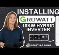 Growatt 10kW Hybrid Inverter & EG4 Batteries: Seamless Installation &  Compatibility