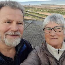 These are two pictures of my grandparents and their 1st two children Lilian  and my dad John Henry Harrison. They lived near a hamlet called Winter,  Saskatchewan.