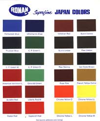 ronan paints superfine japan colors decoy paints decoy