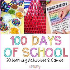 Days of school printables worksheets. 100 Days Of School Ideas 30 Learning Activities And Games
