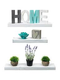Mbqq industrial pipe shelf,rustic wall shelf with towel bar,30 farmhouse towel racks for bathroom,floating shelves wall mounted home decor wooden shelving. Mark One Home Goods 3 Tier Floating Wood Shelf Floating Wall Shelves Set Of 3 Hardware And Fasteners Included White 3 Tier Walmart Com Walmart Com