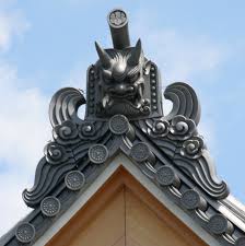 Prior to the heian period, similar ornaments with floral and plant designs (hanagawara) preceded the onigawara. Iwatsuki Onigawara Inc Home Facebook
