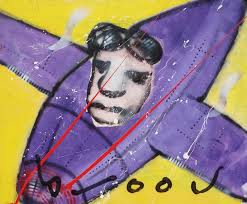 Kijkt pracht schilderij van herman brood incl. Ex Manager Van Herman Brood Blijkt Oplichter De Morgen