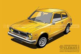 honda civic カーデザイン ホンダ 車 イラスト