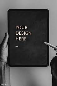 Download Black Woman Using A Digital Tablet Mockup Premium Image By Rawpixel Com Felix Digital Tablet Design Mockup Free Stationery Mockup