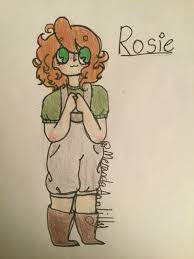 Oc Rosie Drawing By Meranda Ann Lilly My Drawings Cartoon Art Drawings