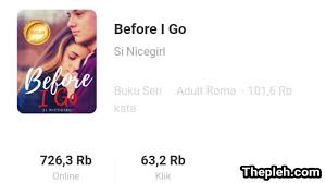 Baca novel cinta setelah menikah full episode. Novel Before I Go Karya Si Nicegirl Full Episode Thepleh