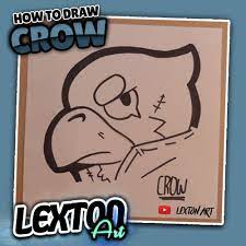 How To Draw Crow Brawl Stars Lexton Art How To Draw Crow The Brawler Form Brawl Stars Learn To Draw It Doing Click On The Link Below Arte Proyectos