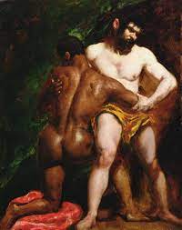 File:The Wrestlers by William Etty YORAG 89.JPG - Wikipedia