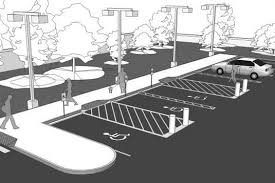 Family owned and operated since 1996. Parking Lot Line Painting Pavement Markings Parking Lot Design Toronto Mississauga G T Parking Lot Design Parking Design Landscape Architecture Design