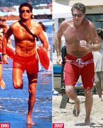 William snapper foster on the young and the restless , but before he started. Beach Bodies The Hoff Lets It All Hang Out Daily Mail Online