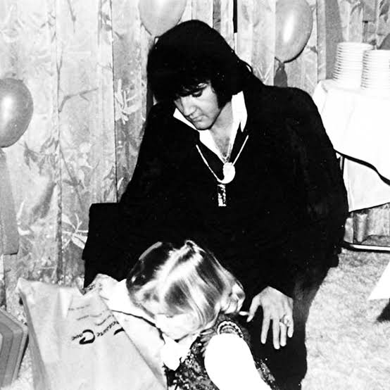 Elvis Presley as a devoted husband and father