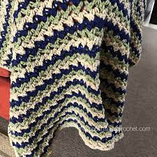 Besides celebrating your very favourite stitch, this pattern also gives you a chance to stripe and play with colours. Three Color Baby Blanket Pattern Couch Surfer Crochet Crochet Blanket Three Colors Crochet Throw Pattern Crochet Patterns Free Blanket