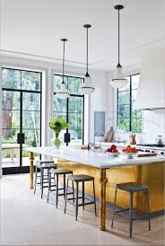 Would You Dare Glamorous Gold Kitchen Cabinets Islands Eclectic Kitchen Kitchen Inspiration Design Home Kitchens
