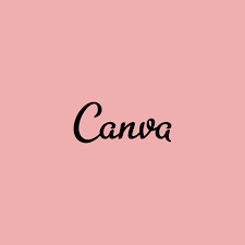 Pink Canva Icon Icon Canvas Pink