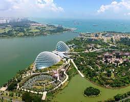 This Is The Best Photo Spot In Singapore Gardens By The Bay Panorama View From The Top Of Hotel Marina Bay S Travel Photography Photo Spots Gardens By The Bay