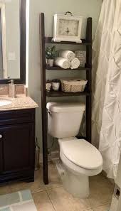 The Leaning Ladder Shelf Was First Built Per A Customers Request Now I Build Them And Offer Th Bathroom Space Saver Over The Toilet Ladder Shelves Over Toilet