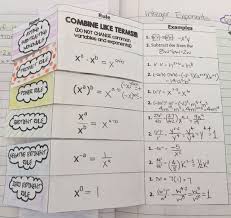 high school math fun exponent rules and naming polynomials