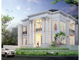 Delta Mas Bekasi Jawa Barat Classic House Design Duplex House Design Facade House