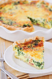 The Baker Upstairs Spinach And Bacon Quiche Bacon Quiche Quiche Recipes Recipes