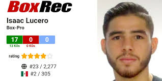 BoxRec: Isaac Lucero