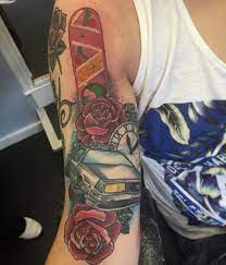 Back To The Future Tattoos Inked Magazine Back To The Future Tattoo Tattoos Future Tattoos