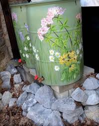Unitarian Universalist Church Of Lancaster Certified As A Green Sanctuary Rain Barrels Painted Water Barrel Rain Barrel