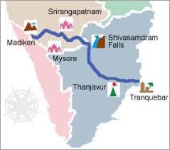 Most of these rivers flow out of karnataka eastward, reaching the sea at the bay of bengal. Rediff On The Net Travel A Travel Feature On The Cauvery In South India