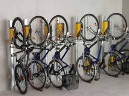 Weight lifting power squat racks. Bicycle Lift Parkis Innovative Bike Rack
