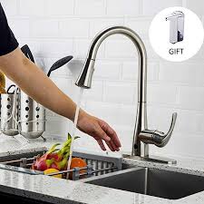forious touchless kitchen sink faucet