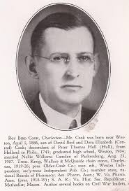 Dr Roy Bird Cook (1886-1961)