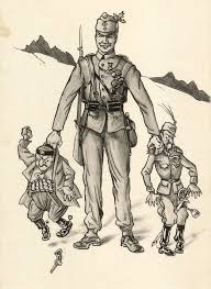 Aus genwiki, dem genealogischen lexikon zum mitmachen. Osterreich Ungarn Als Ordnungsmacht Am Balkan Propagandapostkarte Der Erste Weltkrieg